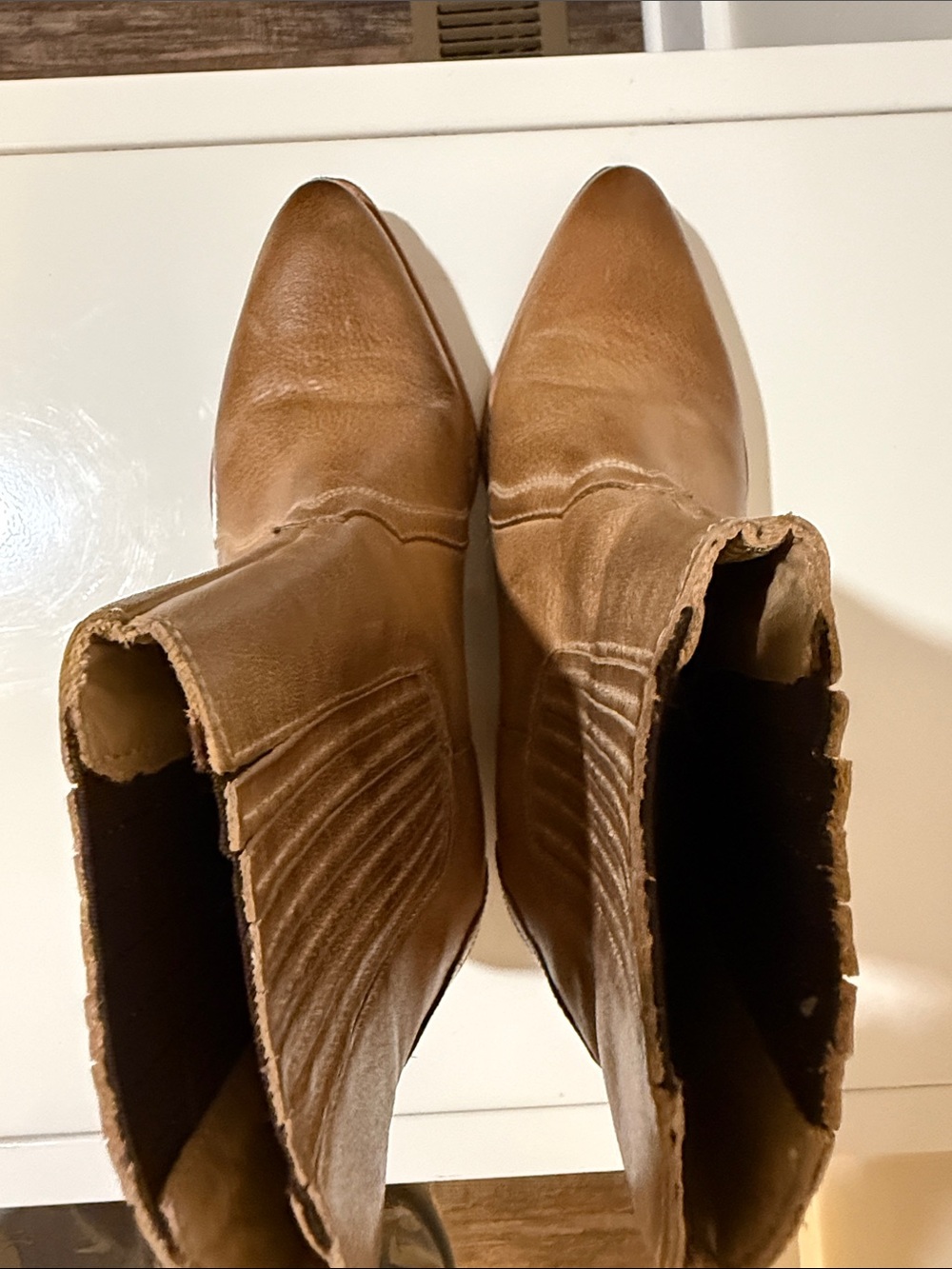 Free People Women's Frontier Western Chelsea Boho Ankle Boot size 6.5 - Picture 7 of 11